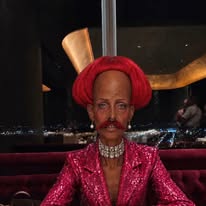 Madame Red Mustache