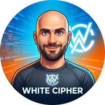 WHITE CIPHER | AI Creative Studio
