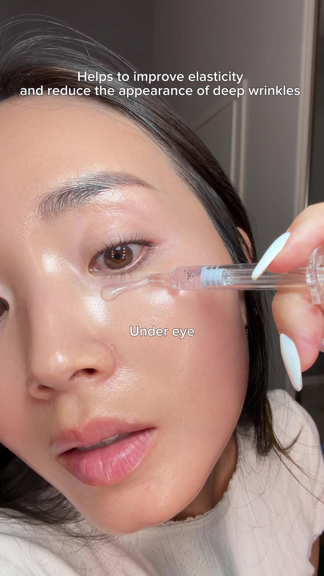 My obsession lately🙂‍↕️💕 #peptide #arocell #kbeauty #antiaging