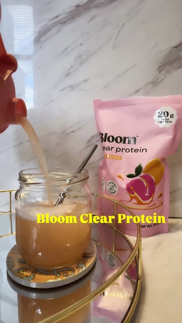 Bloom Clear Protein @bloomsupps #gymgirl #personaltrainer #womenempowerment #highprotein #ugc