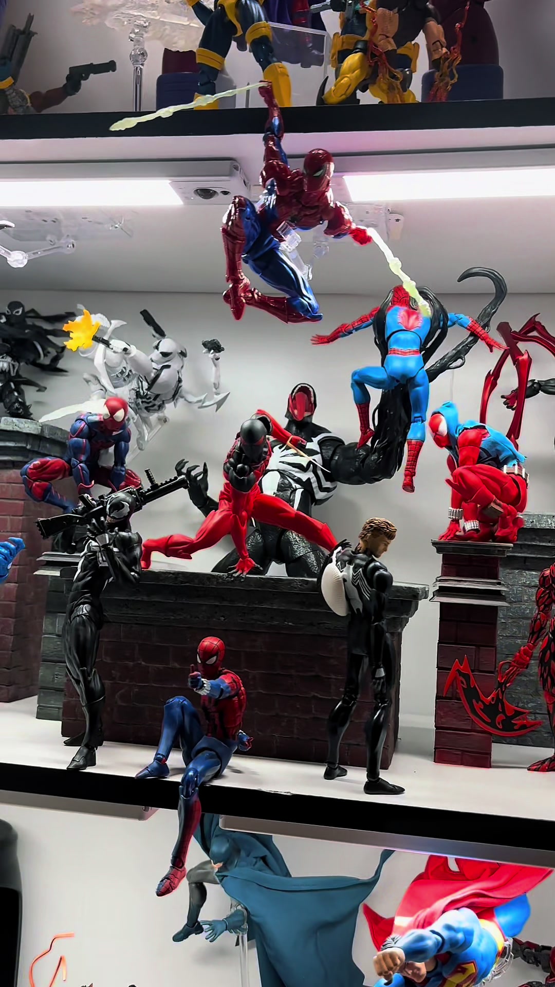 I know I just made a Spider-Man collection video but I got a bigger display for my Spider-Man collection and it looks...