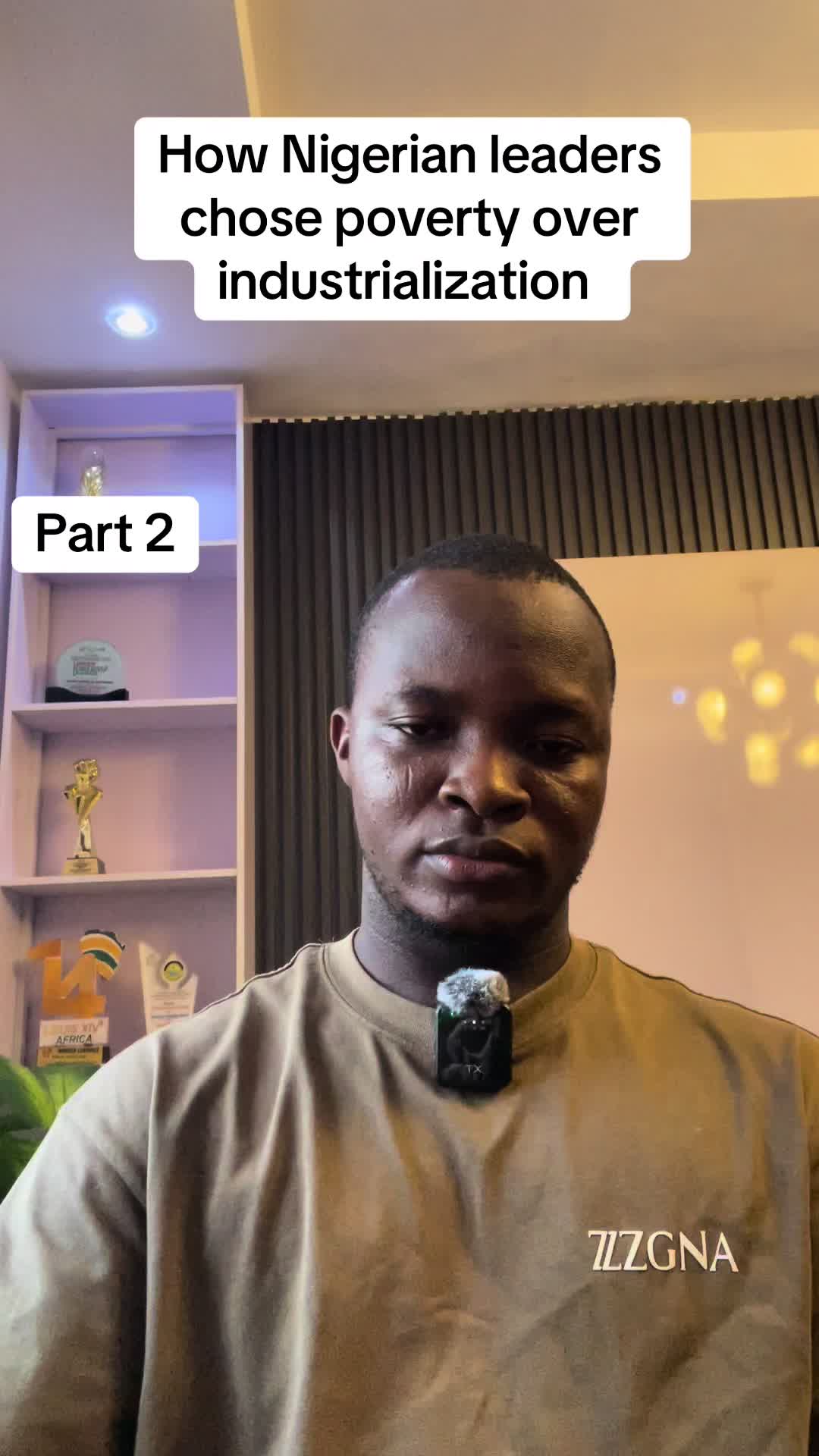 The only way to properly benefit from the WØRLD capitalist system is for Nigerian to start moving towards industriali...