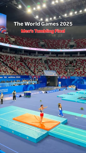 Mens Tumbling Final at The World Games 2025🤯🔥 Is this the craziest World Games Final of all time❓ 🥇Kaden Brown 🥈T...