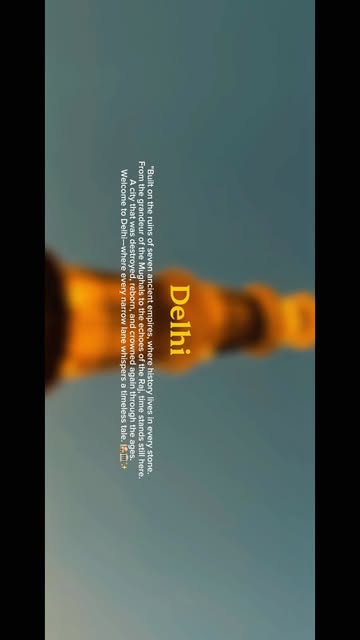 Delhi-Built on the ruins of seven ancient empires, where history lives in every stone. From the grandeur of the Mugha...