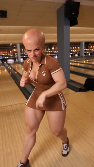 🎳💅 ¡Llegó la reina de las bolas grandes! 😂 Me dijeron que para jugar bolos había que usar la cabeza… ¡Y DE ESO A M...