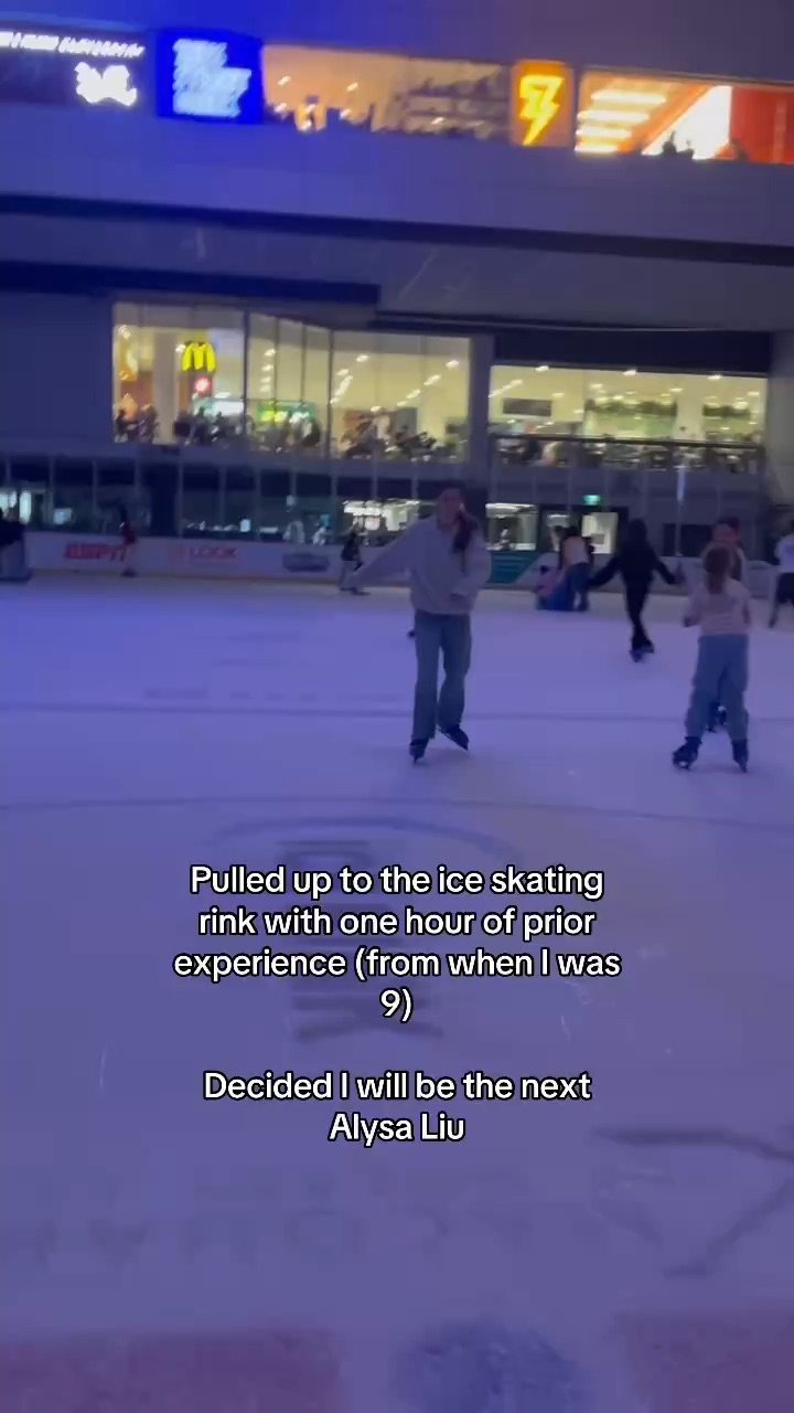 Ice skating prodigy