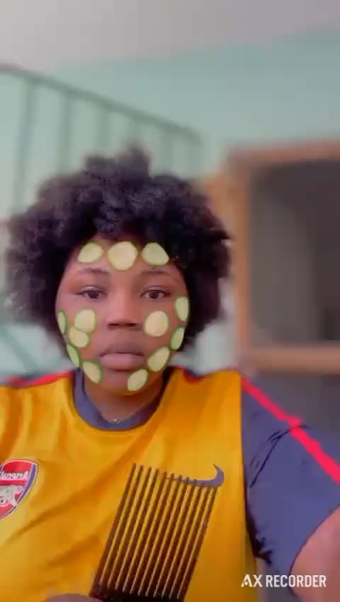Afro hair care routine