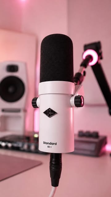 Mi nuevo jueguetico 🎙️ se vienen cositas #universalaudio #microfono #audio
