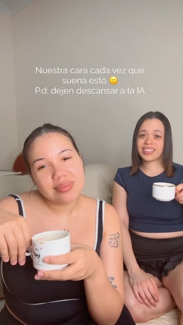 No lo soportamos maaaaaaás, aiuda . . . #humor #ia #sisters #creadoradecontenido #latina