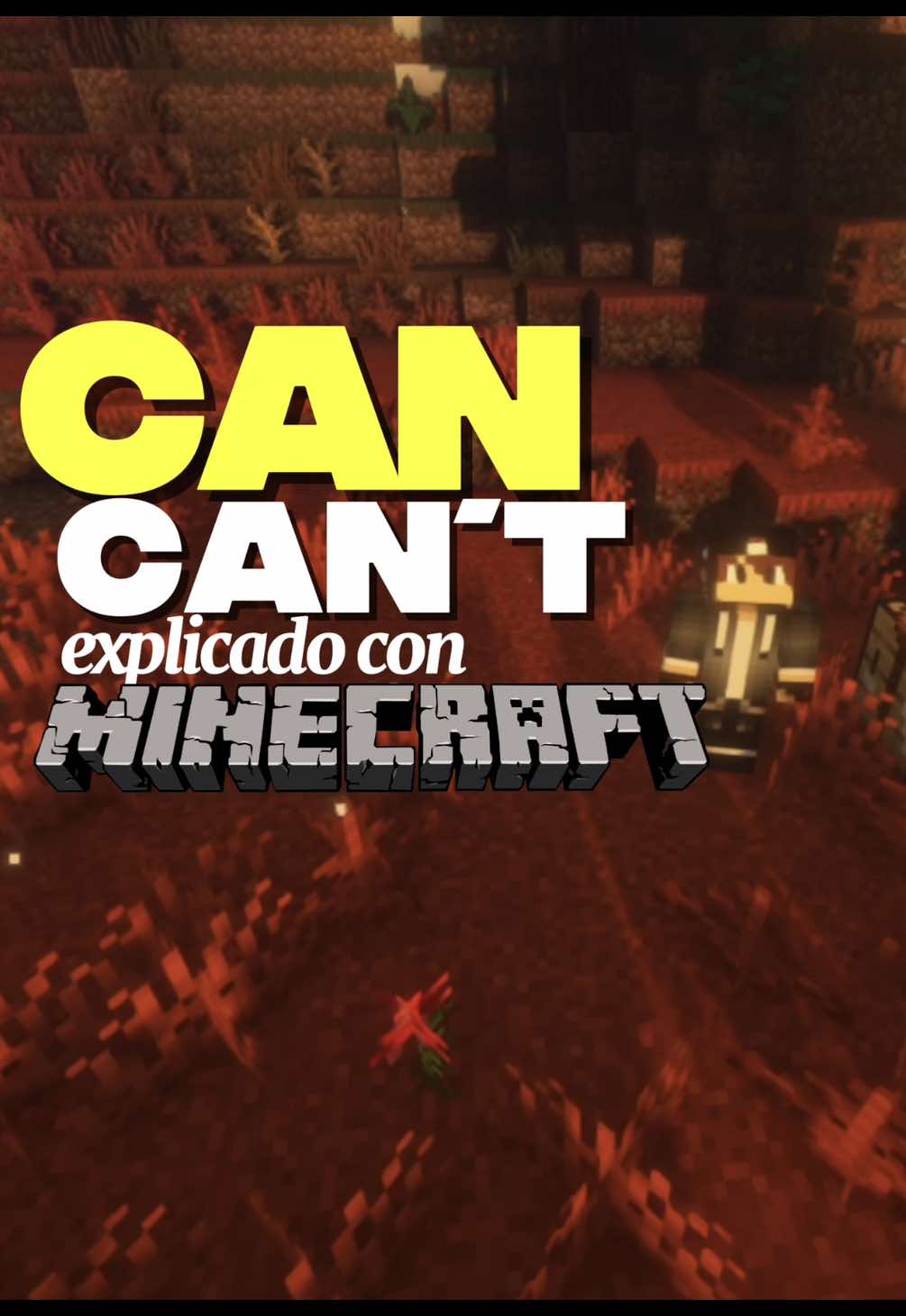 Can y can’t explicados con Minecraft ‼️ #inglesfacil #inglesgamer #inglesdesdecero #parati #ingles