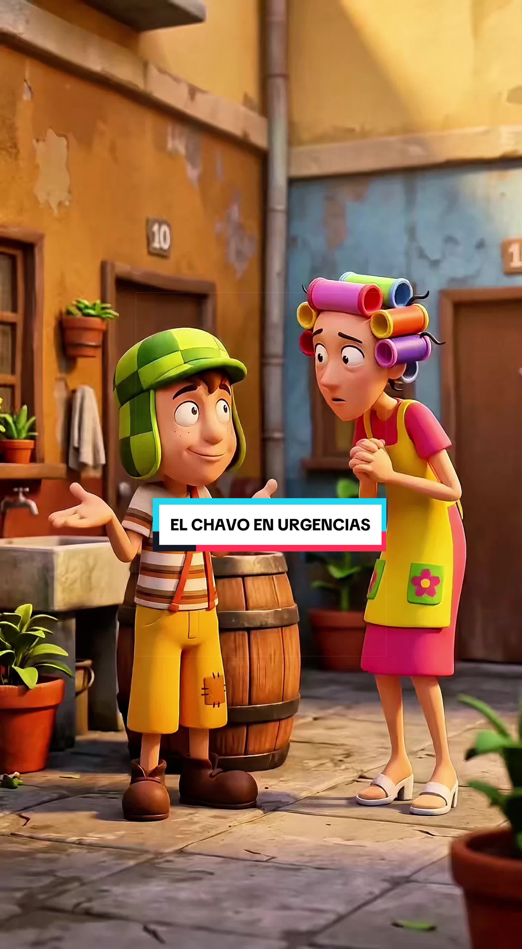 EL CHAVO EN URGENCIAS #elchavodel8 #elchavo