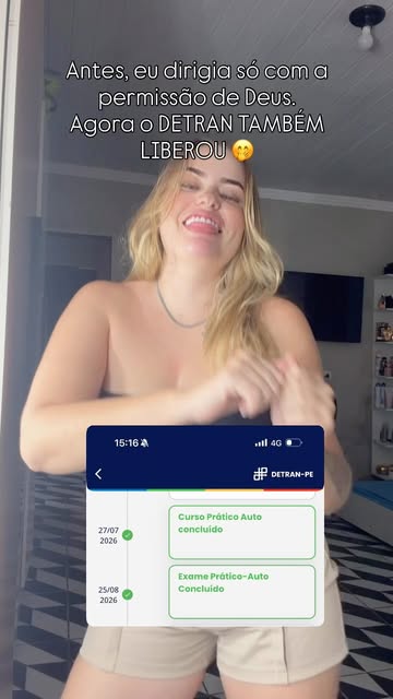 Quem passou no exame Prático do DETRAN!?? Só fale comigo quem for habilitado 🙊🤣🤣✅ Agoraaaa já posso explanar 🚀