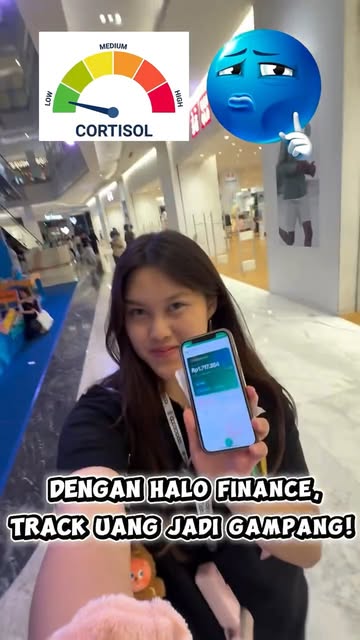High cortisol: jajan terus, nyesel belakangan😭 Low cortisol: track pengeluaran lewat WhatsApp bareng Halo Finance😎�...