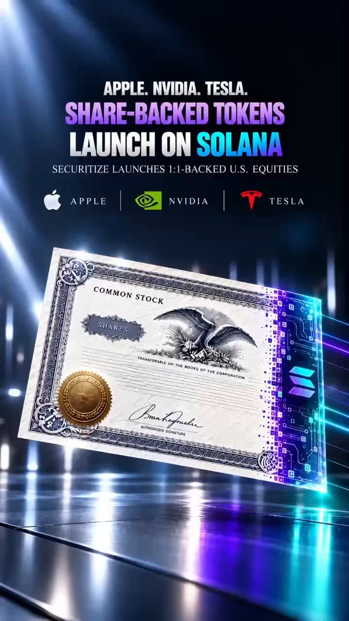 Apple, Nvidia & Tesla Launch on Solana
