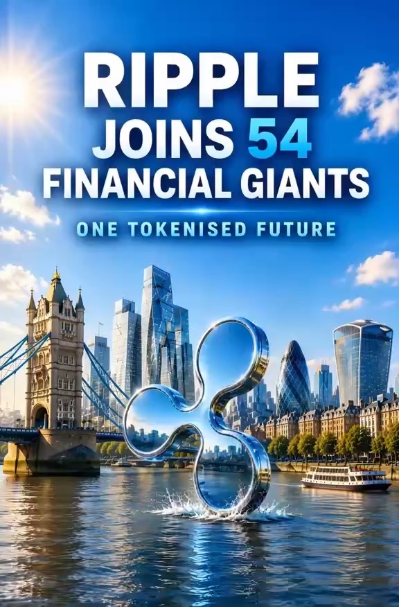 Ripple Joins 54 Financial Giants to Shape Tokenisation