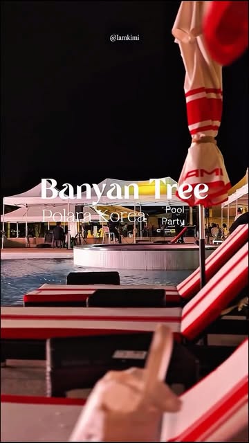 ✨ Poolside night at Banyan Tree Hotel ✨ @banyantree_seoul Had an amazing time at the pool party, sipping on Polara @p...