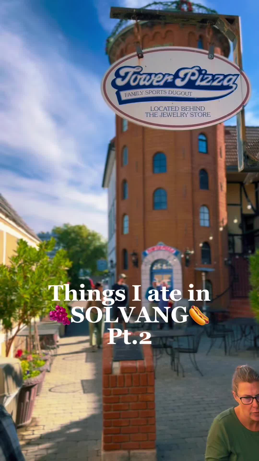 Things to eat in Solvang, CA Pt. 2 #thingstodo #thingstoeat #solvang #solvangtrip #towerpizza #sanpecado #crafthouse...