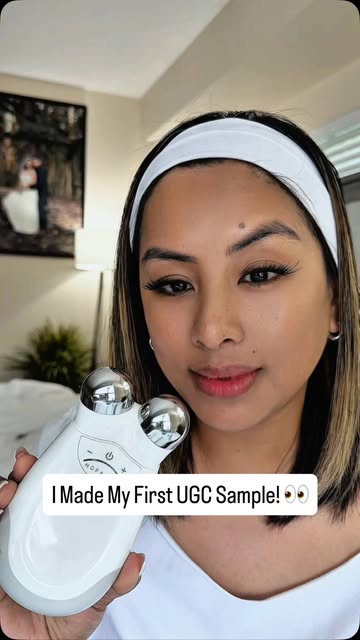 I finally made my first UGC portfolio sample using a product I already own! 🤍 I’m still learning, practising and bui...