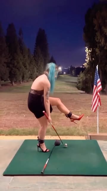 #golfswing #golfgirl #viralreelsvideo❤️likefollowme #fyp #contentcreater