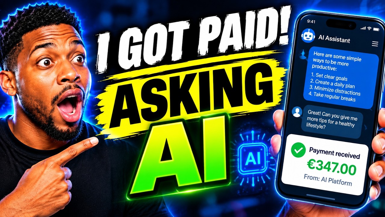 GET PAID TO ASK AI QUESTIONS ~ I TRIED IT, HERE IS HOW IT WORKS GET PAID TO ASK AI QUESTIONS ~ I TRIED IT, HERE IS HO...