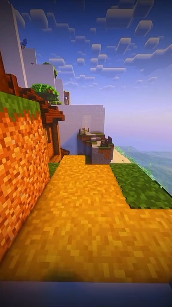 Minecraft parkour