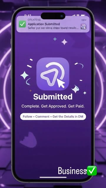 Create content, discover brand campaigns, complete eligible tasks and get paid according to the campaign terms. 🔥 ✨...