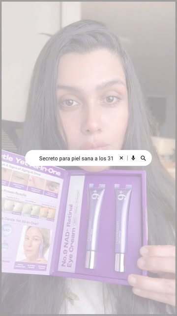 Piel saludable a los 31 con la Eye Cream de Numbuzin 💜💜💜 Te enseño cómo funciona!!! La consiguen en YesStyle code%...