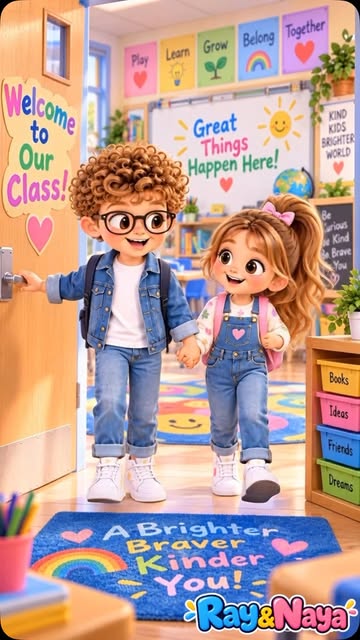 Learning opposites is more fun with Ray & Naya! 🌟💛 Tall & Short 📏 | Big & Small 🐘🐭 | Fast & Slow 🏃🐢 | Open & C...