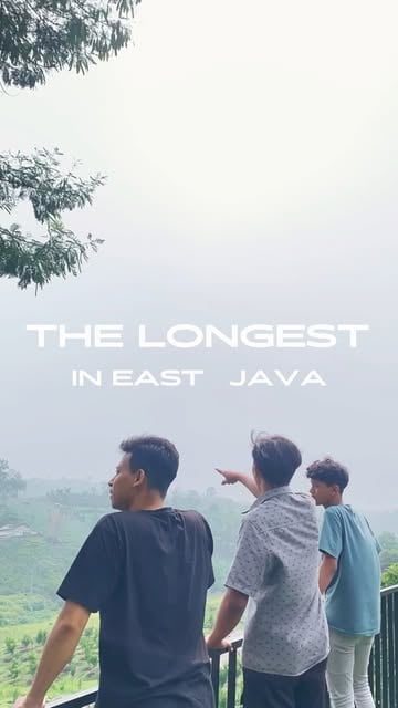 The longest basket and rainbow slide in East Java Indonesia 🇮🇩 🍃 Keranjang dan Rainbow slide terpanjang sejawa tim...