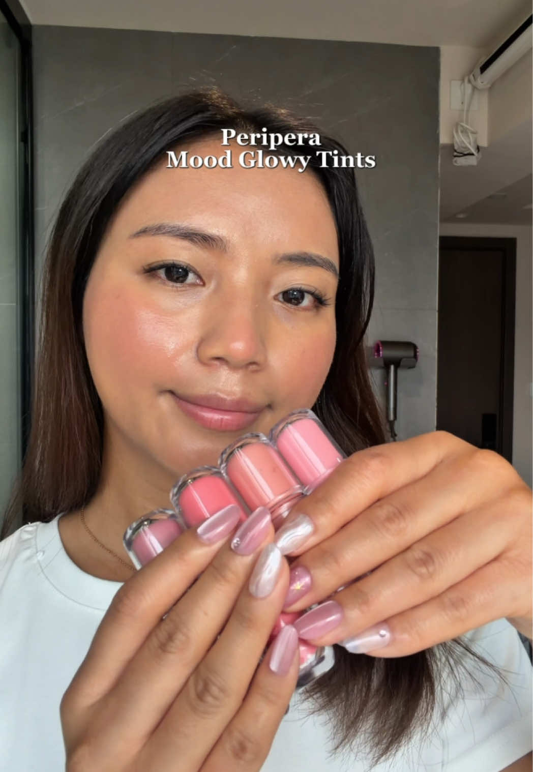 Obsessed with these lip tints! @Peripera @페리페라 peripera_official #liptint #lipstain #liptints #moodyglowytint #ugccre...