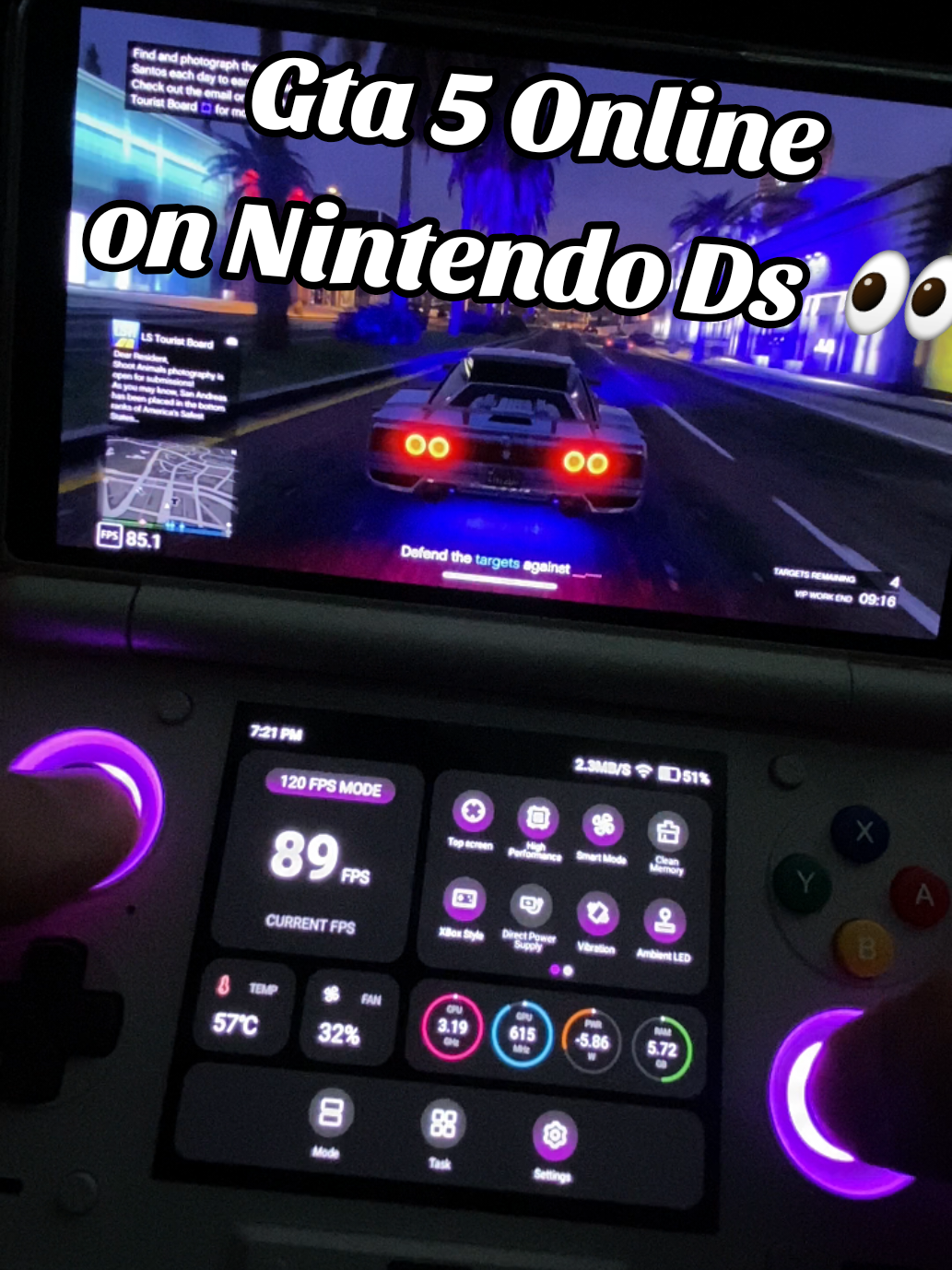 Thor is too fire #aynthor #gaming #console #handheldconsole #3ds