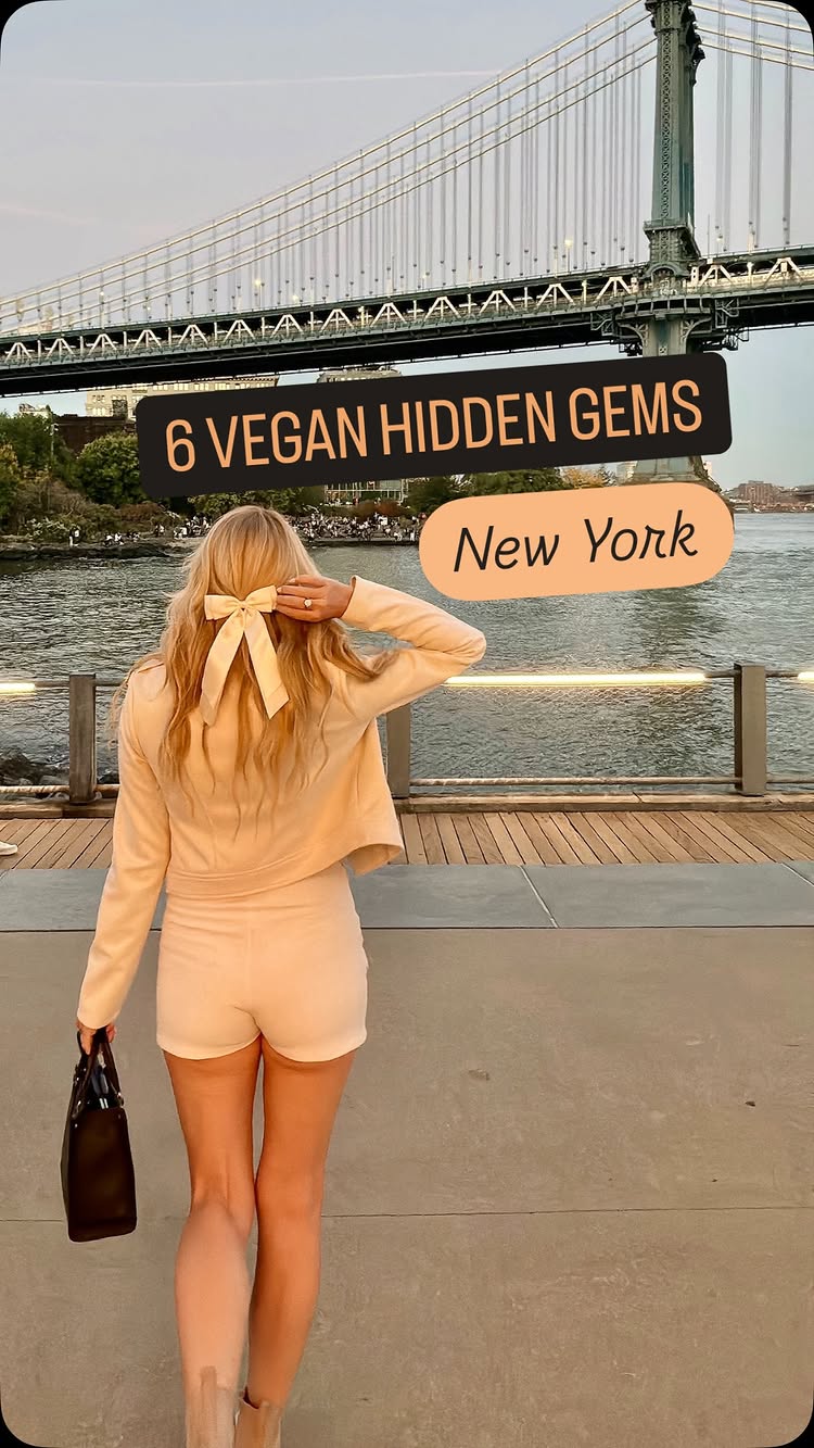 6 Hidden Gem Vegan Eats to Try on Your Next Trip to NYC ✨ Roasted Cauliflower Tiganites at @zaytinya (inside the @rit...