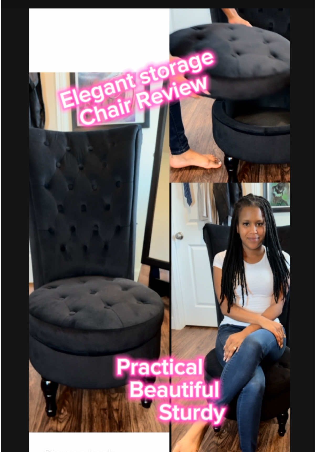 This isn’t just a chair — it’s storage, support, and aesthetic in one. I didn’t expect it to be this good. #AmazonFin...
