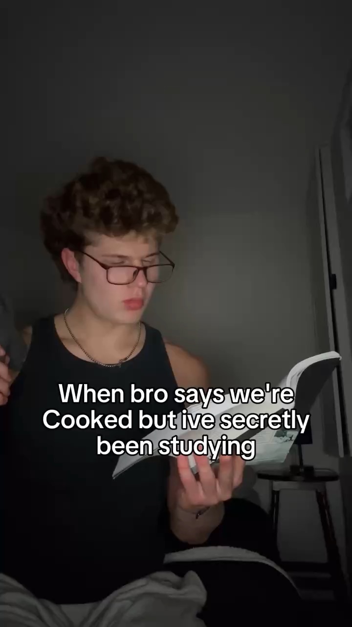 When bros says we’re cooked…