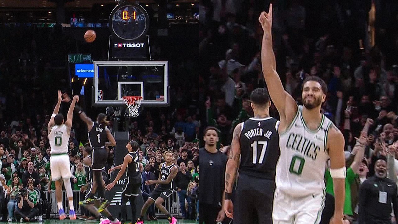 Jayson Tatum CALLS GAME IN BOSTON! 🚨 | October 27, 2026 With his buzzer-beating jumper to beat the Nets in OT, Jayso...