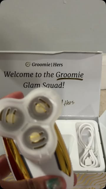 Self-care, but make it effortless ✨🫧 Groomie has officially become part of my routine 🤍 #GroomieHers #HerGroomie #L...