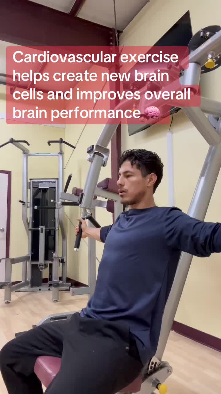 1)Cardiovascular exercise helps create new brain cells and improves overall brain performance🧠 2)A healthy cardiovas...