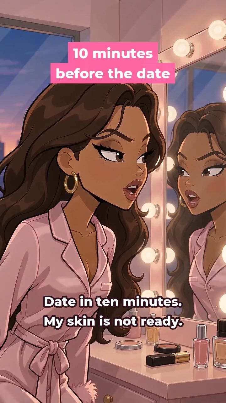 "Ten Minutes" – animated face-mask skincare story
