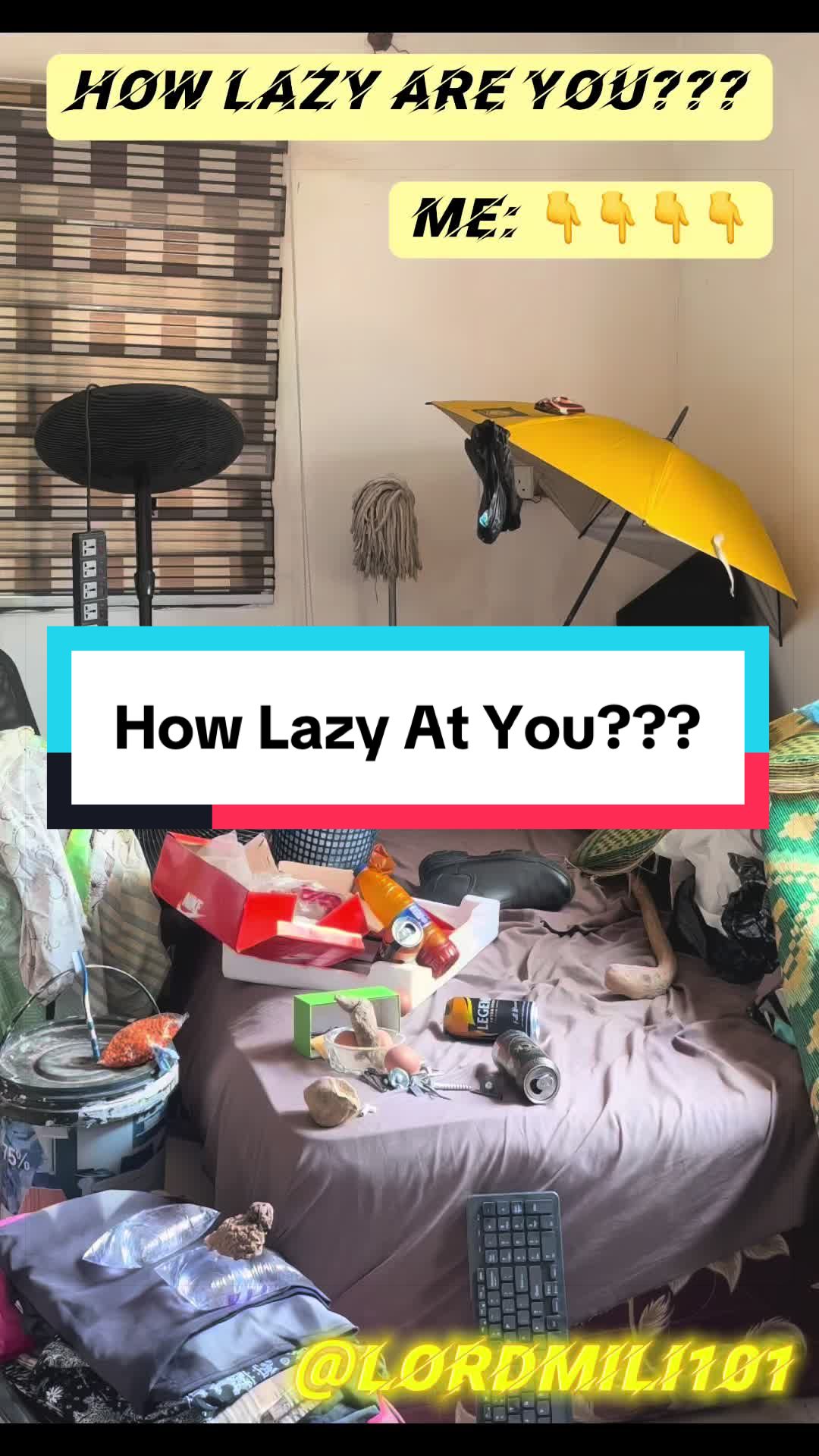 How #lazy are you #trend #lordmili101 #xyzbca