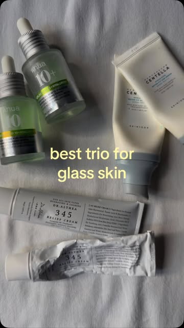 Your best trio ? #kbeauty #skincare #glassskin #skincaretips #glowup