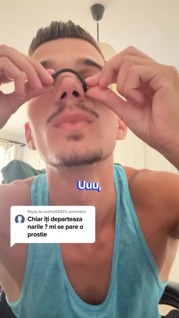 Chiar îndepărtează banda REFRESH nările? 👉 Da, dar doar ușor și mecanic 👃💨. Magneții + banda ridică aripile nasulu...