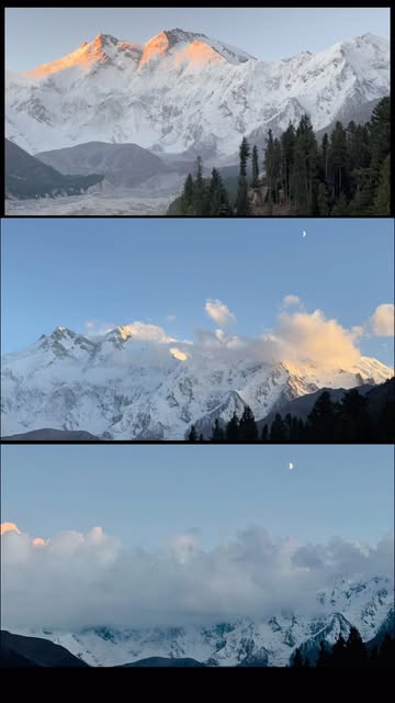 - NANGA PARBAT - WAIT TILL THE END - Captured One sunrise and two sunsets consecutively… NANGA PARBAT, also known as...