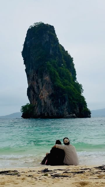 HONEYMOON VIBES with MY BEST HALF #mountain #beach #podaisland #iphone17pro #honeymoondiaries❤️