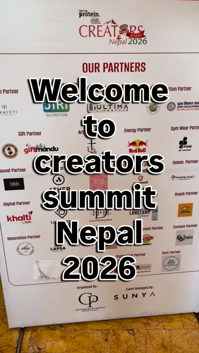 Short tour of Creators Summit 2026 at Hotel Yak and Yeti. ✨⭐️ Thankyou @creatorsummitnepal for this wonderful event....