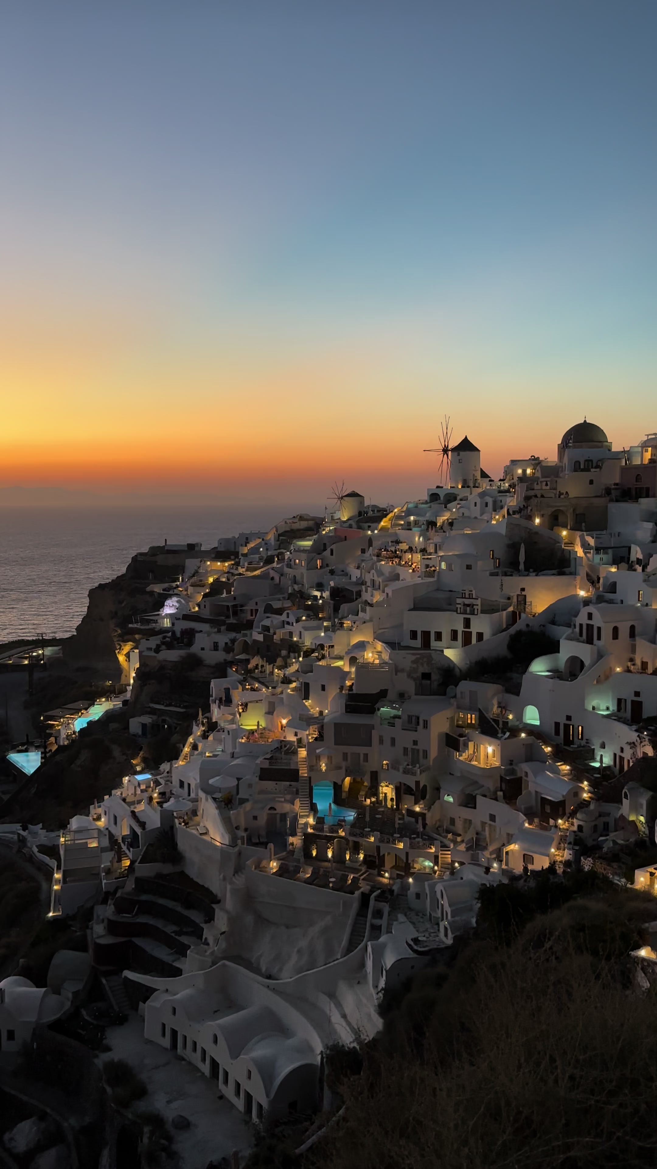 #oia #greece #santorini #sunset #santorinisunset #foryou #fy #fyp #travel #traveltiktok