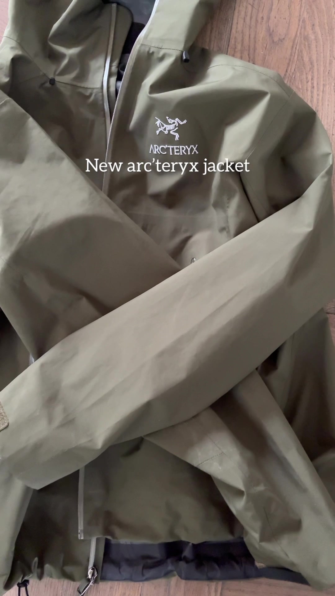 Good pickup, what do u think. #fashion #arcteryx #steez #fyp #jacket