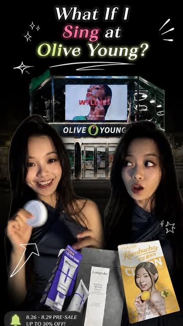 如果把韓國知名美妝品牌寫成一首音樂歌曲 What if we turn “Olive Young” into one song O.Y Sale 最高三折 限時四天8/30—9/5 😍😇 Composer/Arranger/Sin...