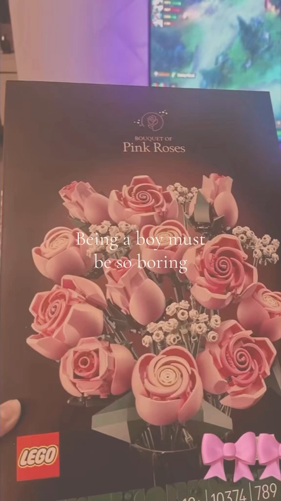 So pink and so pretty