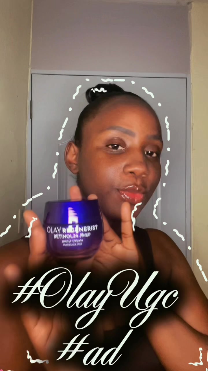 Primera impresión ame esta crema Regenerist retinol24 Max night cream #gifted