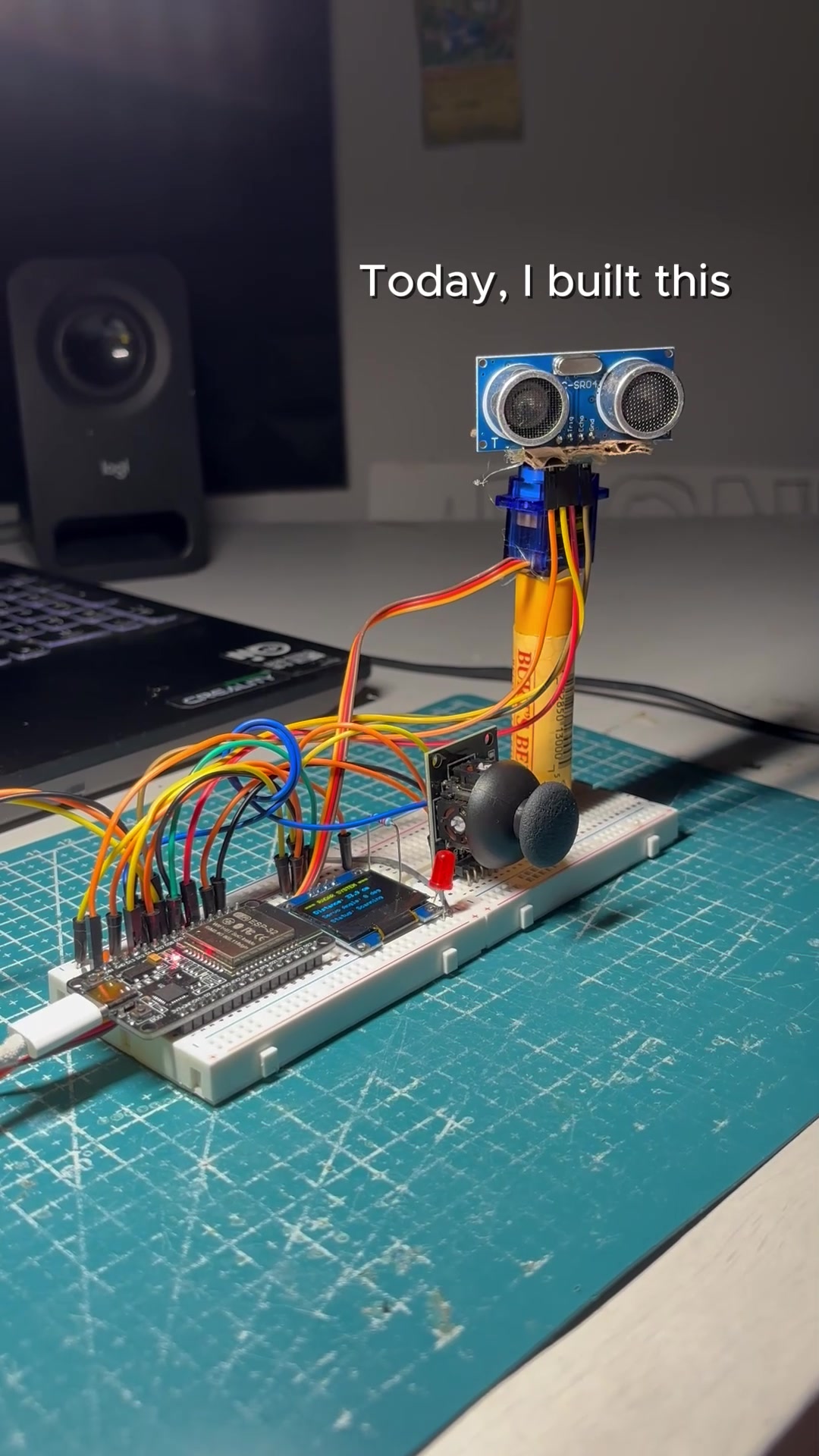 DOY radar system is insane… #technology #engineering #arduinoproject #elegoo @Elegoo 3D Official